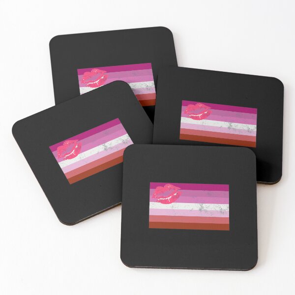 Item preview, Lipstick Lesbian Pride Flag Gay Identity LGBT Graphic designed and sold by SpookshowDesign.