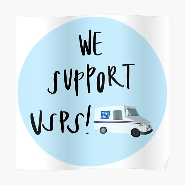 Usps Posters Redbubble