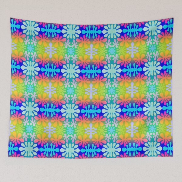 Item preview, Funky Flower Tropics designed and sold by Janet Towbin.