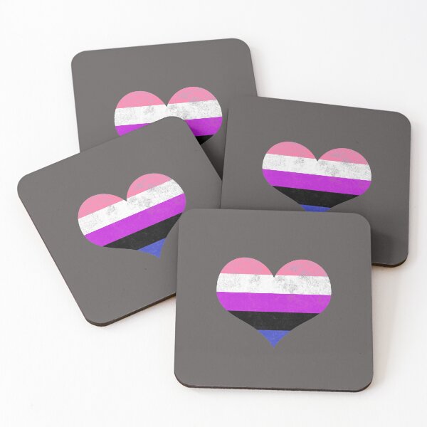 Item preview, Gender Fluid  Pride Heart Flag Identity LGBT Graphic designed and sold by SpookshowDesign.