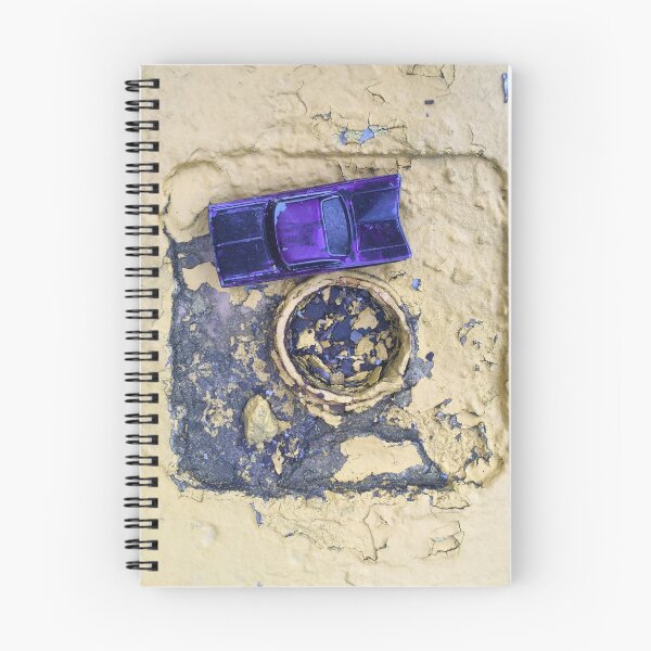 Item preview, Blue Toy Car on Chipped Paint designed and sold by Theokotos.
