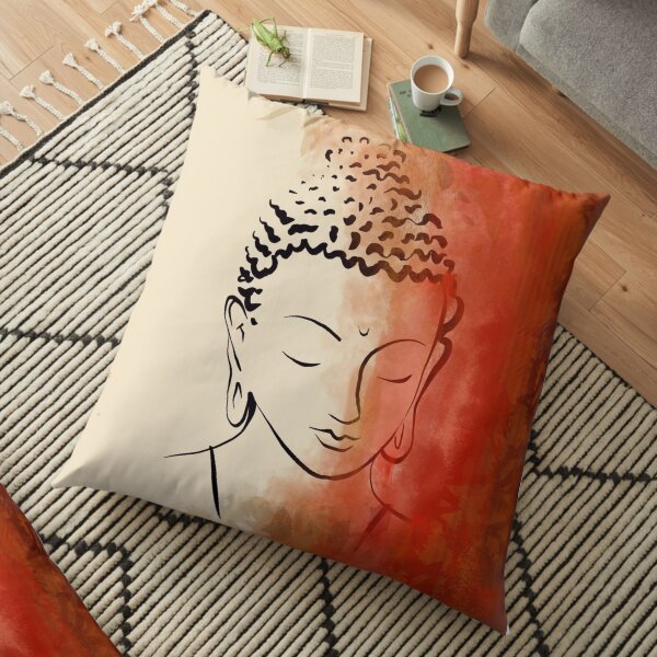 Meditation Buddha Spiritual Yoga Floor Pillow