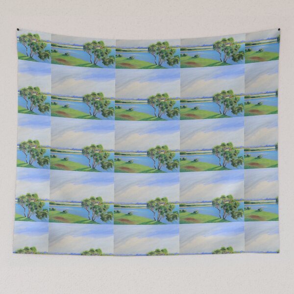 Item preview, Mallacoota Inlet ,2  [Oil on canvas ]  designed and sold by ginnymac.