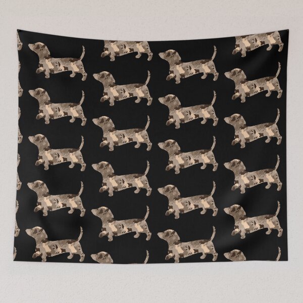 Item preview, Dapple Dachshund Dog Pattern designed and sold by Reiyankhairina.