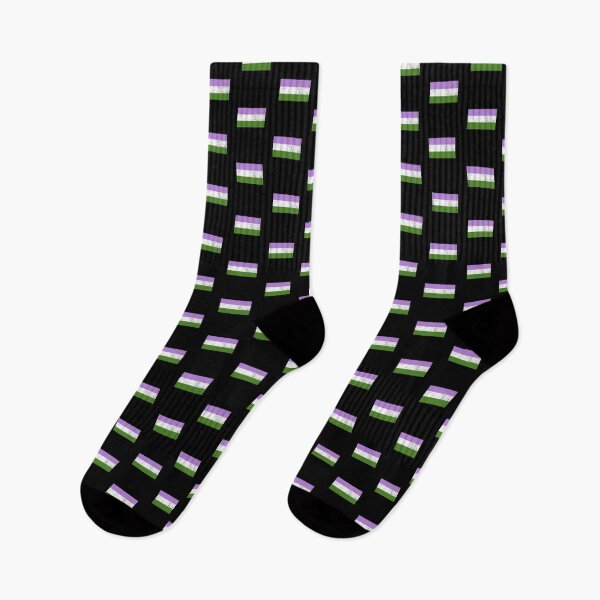 Item preview, Genderqueer Pride Flag Identity LGBT Non-binary Graphic designed and sold by SpookshowDesign.