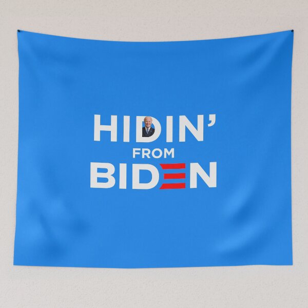 Item preview, HIDIN FROM BIDEN 2020 TSHIRT designed and sold by Ortzi68.