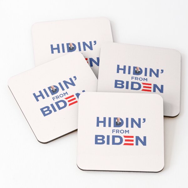 Item preview, HIDIN FROM BIDEN 2020 mask designed and sold by Ortzi68.