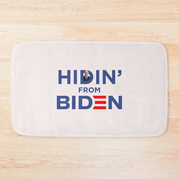 Item preview, HIDIN FROM BIDEN 2020 mask designed and sold by Ortzi68.
