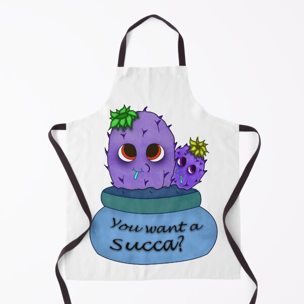 Item preview, Ask Me About My Cactus Cute Cartoon Purple-ish designed and sold by aventi24.