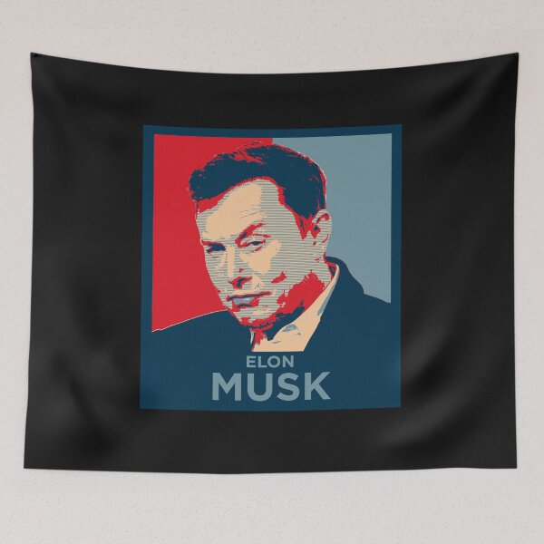 Item preview, elon musk POSTER 1 designed and sold by Ortzi68.