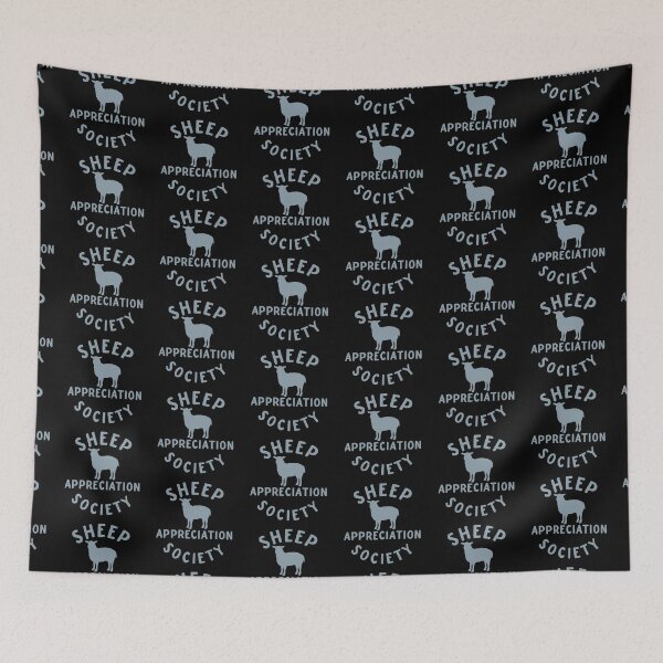 Item preview, Sheep appreciation society designed and sold by jazzydevil.
