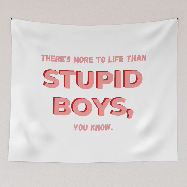 Item preview, Mad Max "there's more to life than stupid boys" designed and sold by bubblytank.
