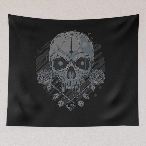 Item preview, Skull roses  designed and sold by urbanstore69.