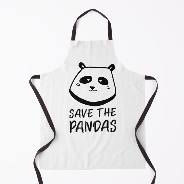 Item preview, Save the Pandas Cute Panda Face designed and sold by quoteology.