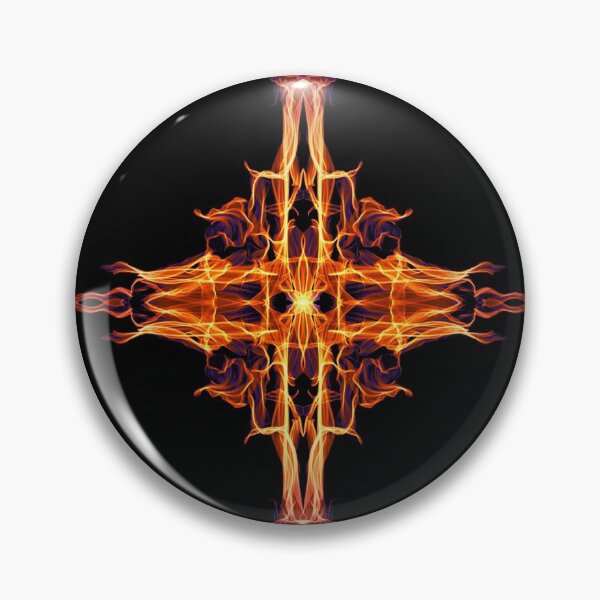 Item preview, Energetic Geometry-  Abstract Cross Sigil Symbol for Fortitude  designed and sold by Leah McNeir.