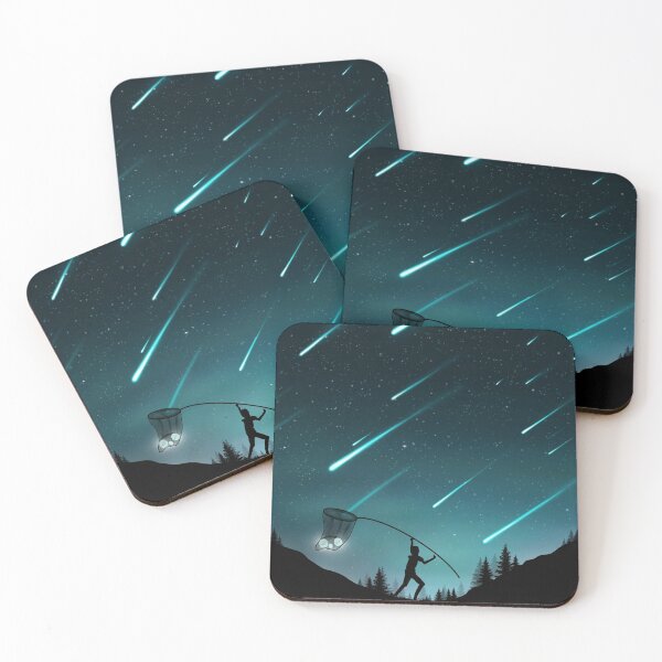 Item preview, Catching Shooting Stars designed and sold by ArtworksbySonal.