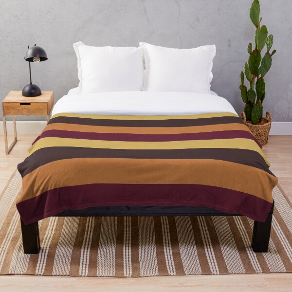Item preview, Harvest Autumn Fall Colored Stripes Pattern designed and sold by GiftsNPatterns.