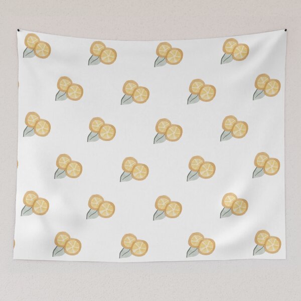 Item preview, watercolor lemon slices designed and sold by a-maliva.