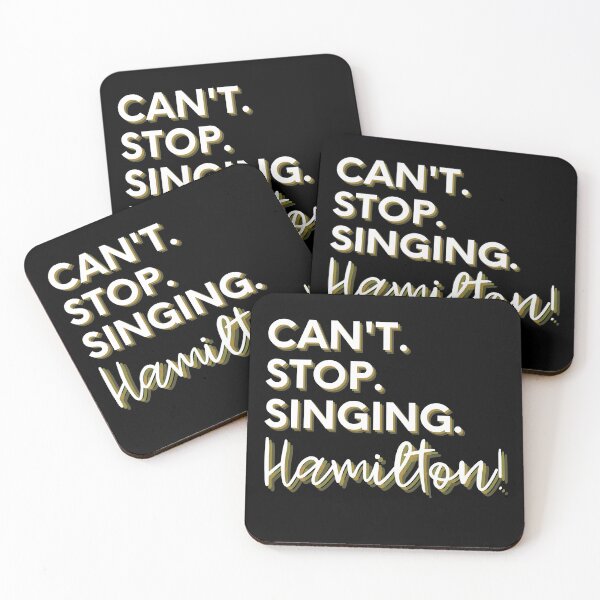 Item preview, Can't Stop Singing Hamilton! designed and sold by CherryBombShop.