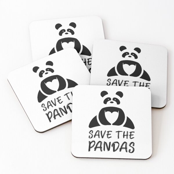 Item preview, Save the Pandas Sitting Panda designed and sold by quoteology.