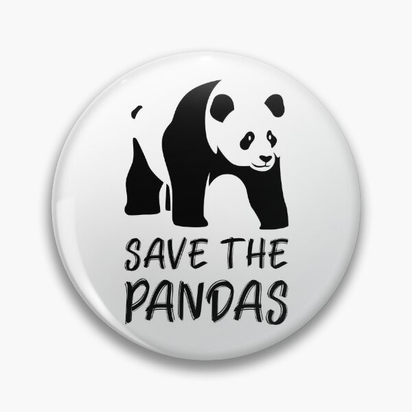 Item preview, Save the Pandas Walking Panda designed and sold by quoteology.