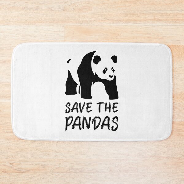 Item preview, Save the Pandas Walking Panda designed and sold by quoteology.