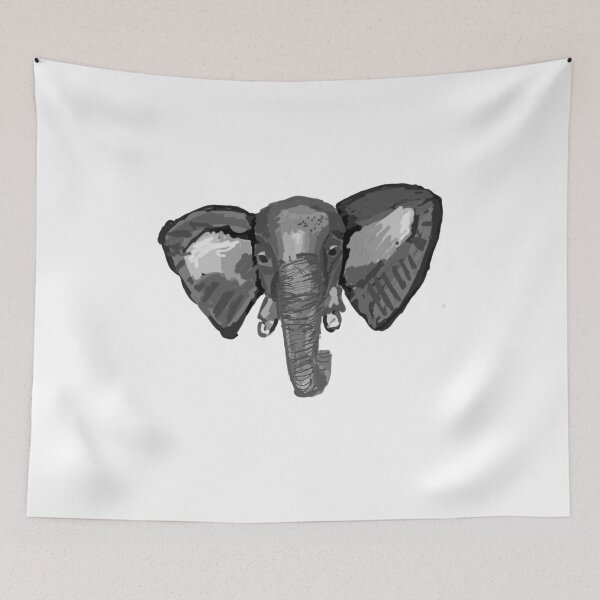 Item preview, Gray Elephant designed and sold by KatharineArt.