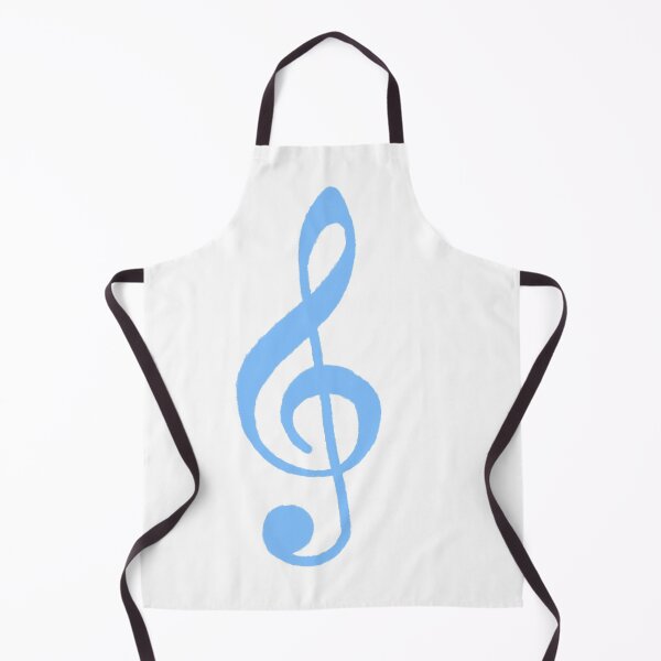 Item preview, Treble Clef Blue designed and sold by freshngroovy.