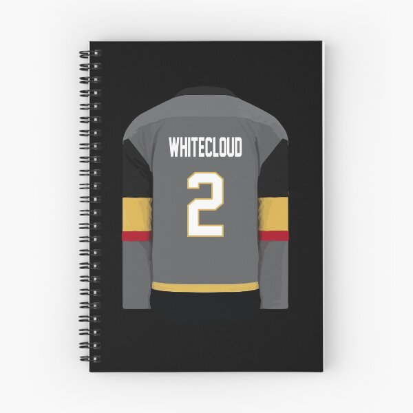 Item preview, Zach Whitecloud Jersey Sticker designed and sold by VegasKnights.