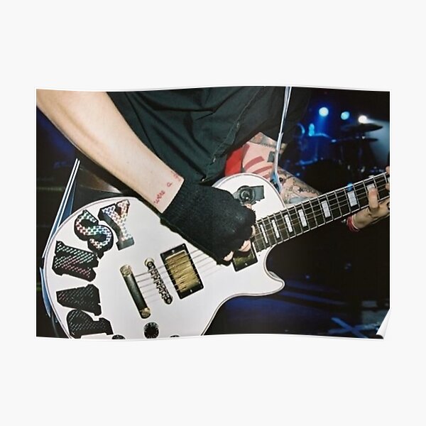 Frank Iero Guitar Poster