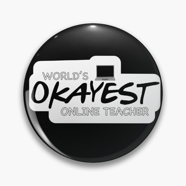Item preview, World’s Okayest Online Teacher  designed and sold by caringarage.