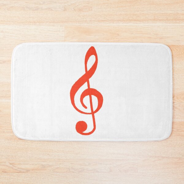 Item preview, Treble Clef Red designed and sold by freshngroovy.