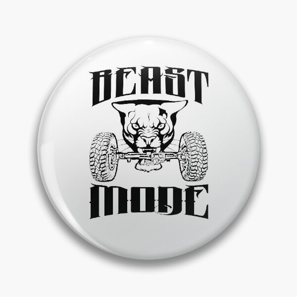 Item preview, Offroad; Beast Mode; Black; designed and sold by StickerApe.