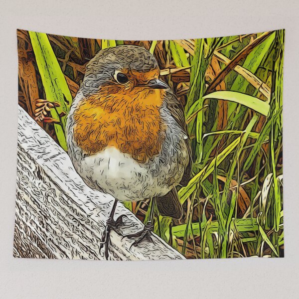 Item preview, A robin red breast  designed and sold by Alan Mackinnon.