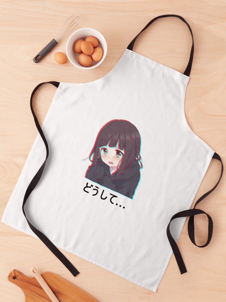 Anime Menhera chan sad why | Photographic Print