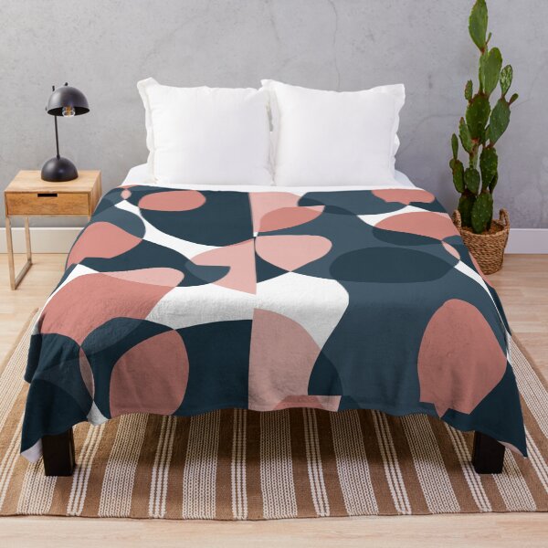 Artikelvorschau,  Modernes schönes rosa, graues und weißes Design entworfen und verkauft von TheWhiteRhyno.