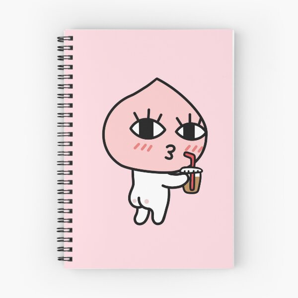 Item preview, Apeach with Iced Coffee designed and sold by smileyfriend.