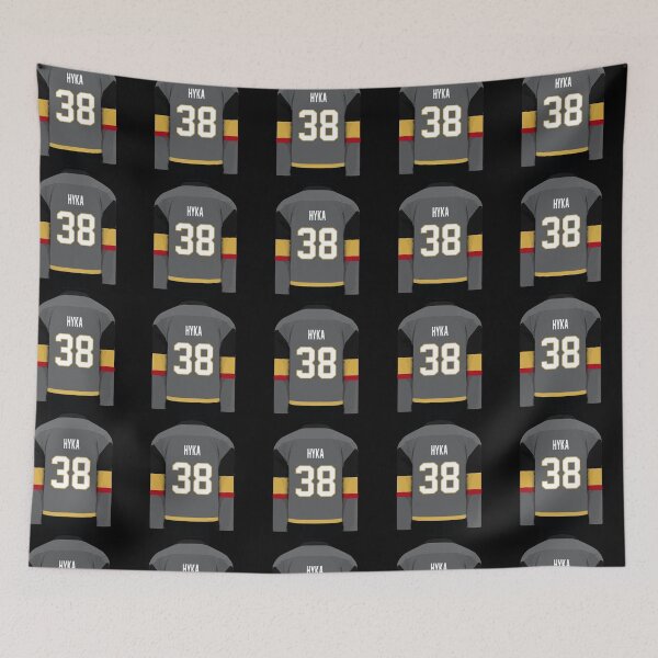 Item preview, Vegas Golden Knights Tomas Hyka Jersey Sticker designed and sold by VegasKnights.
