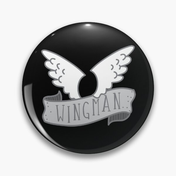 Item preview, Wingman with banner and wings designed and sold by jazzydevil.
