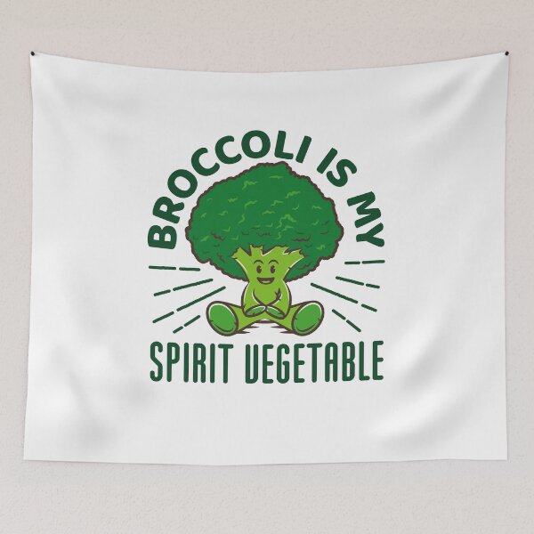 Item preview, Funny Broccoli Gift - Broccoli Is My Spirit Vegetable designed and sold by propellerhead.