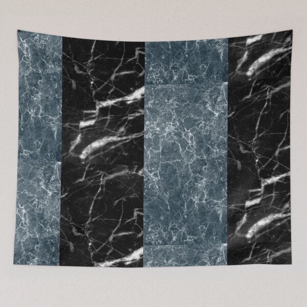 Item preview,  Beautiful black and blue split marble design  designed and sold by TheWhiteRhyno.