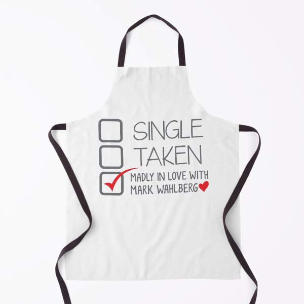 Item preview, SINGLE TAKEN (Madly in love with Mark Wahlberg) designed and sold by jazzydevil.