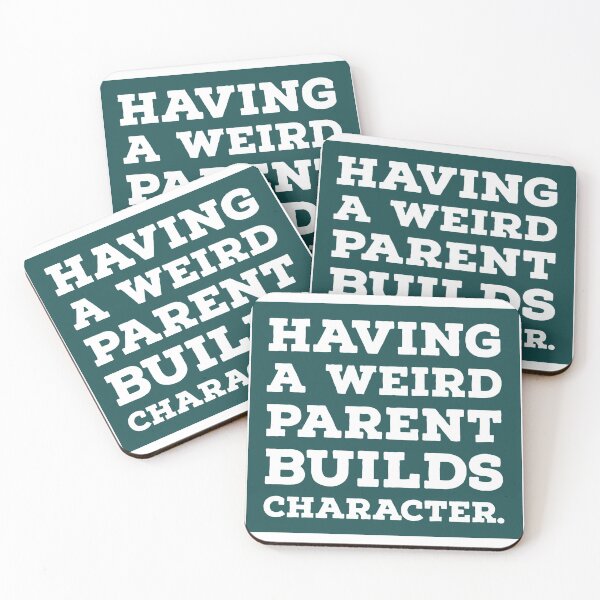 Item preview, Having a Weird Parent Builds Character designed and sold by Merry Blacksmith.
