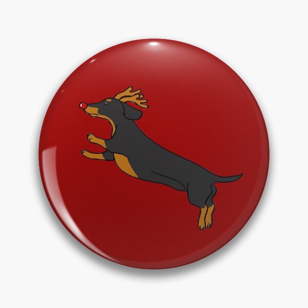 Item preview, Rudolf The Christmas Dachshund designed and sold by Reiyankhairina.