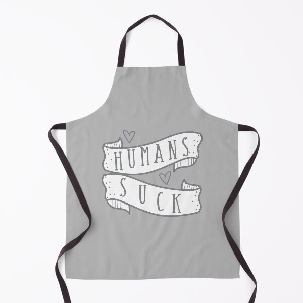 Item preview, HUMANS SUCK banner designed and sold by jazzydevil.
