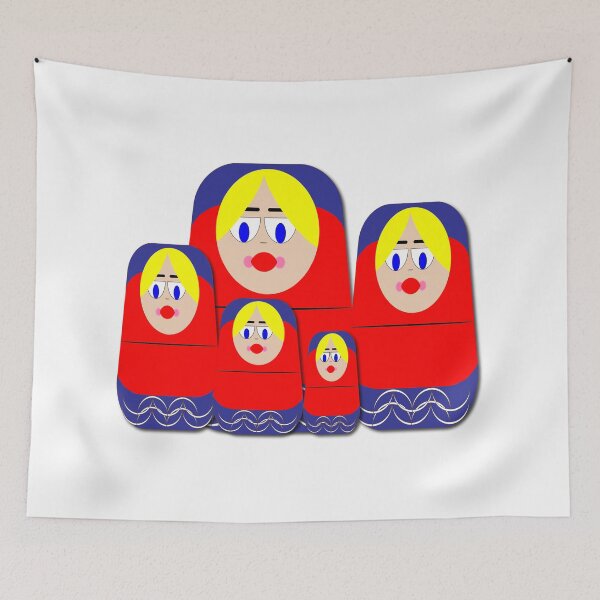 Item preview, russian dolls designed and sold by Syadvad.