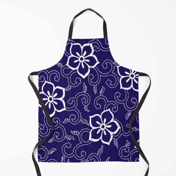 Item preview, Blue Batik Floral designed and sold by Makanahele.
