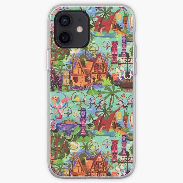 The ORIGINAL Enchanted Tiki Room Collage iPhone Soft Case