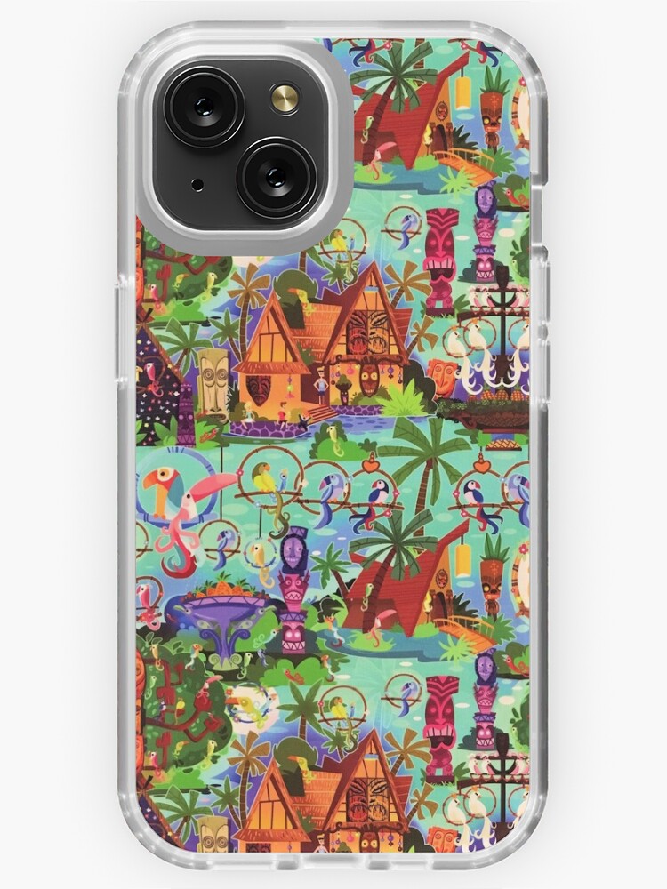 The ORIGINAL Enchanted Tiki Room Collage iPhone Case