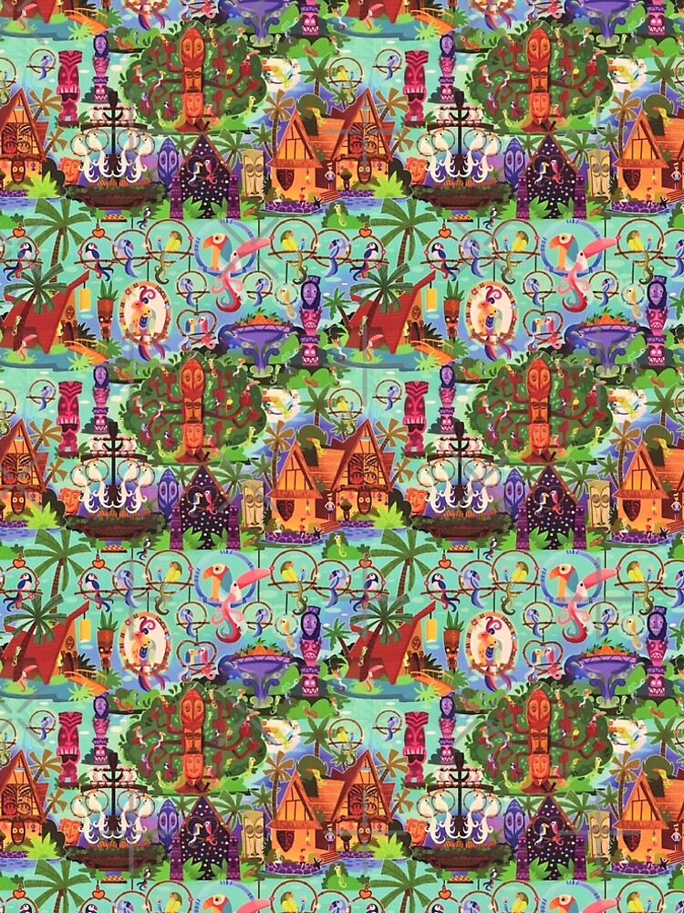 The ORIGINAL Enchanted Tiki Room Collage by Disney1955Fan